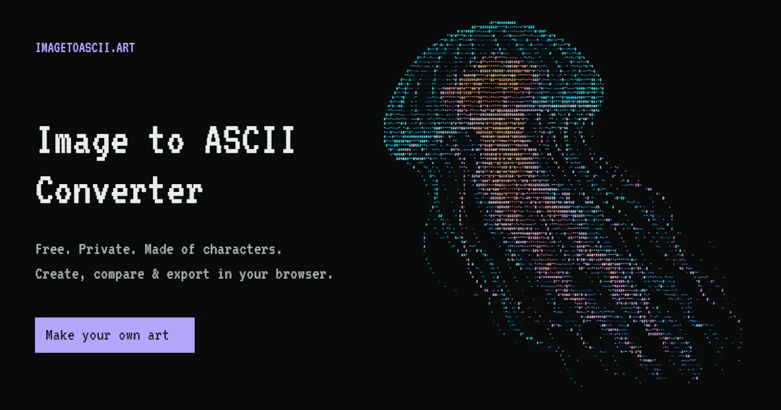 Image to ASCII screenshot 6