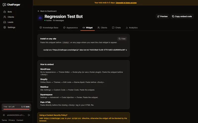 ChatForger screenshot 8