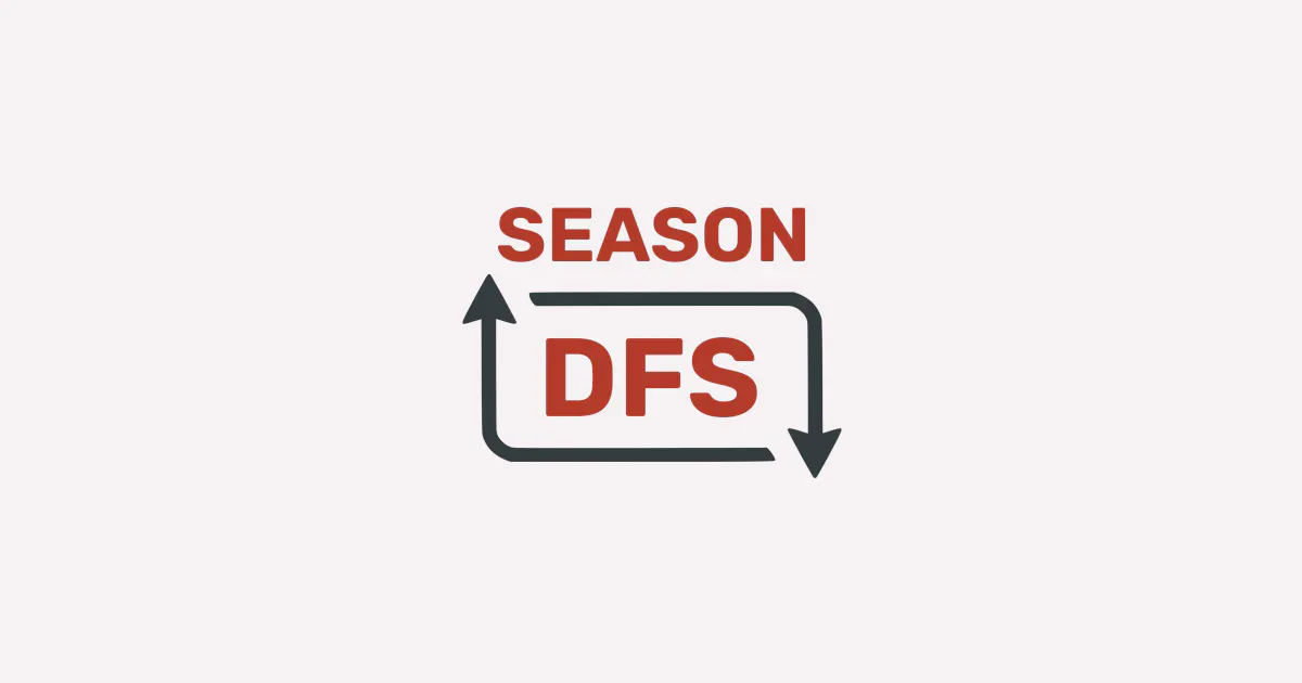 Season DFS - Fantasy Football のプロダクトバナー
