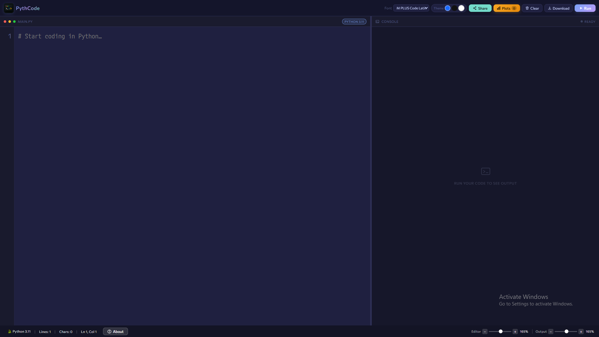 PythCode gallery image