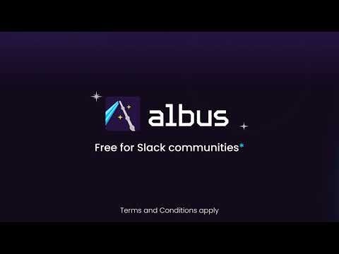 startuptile Albus for Community-AI-powered knowledge bot for Slack communities