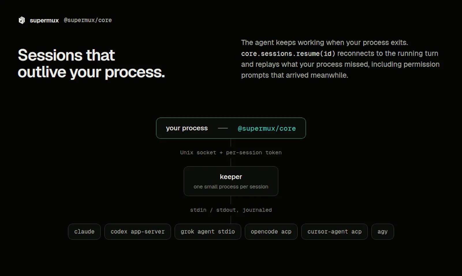 Supermux Core screenshot 2