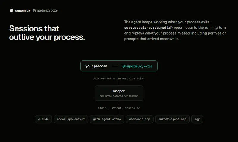 Supermux Core screenshot 2