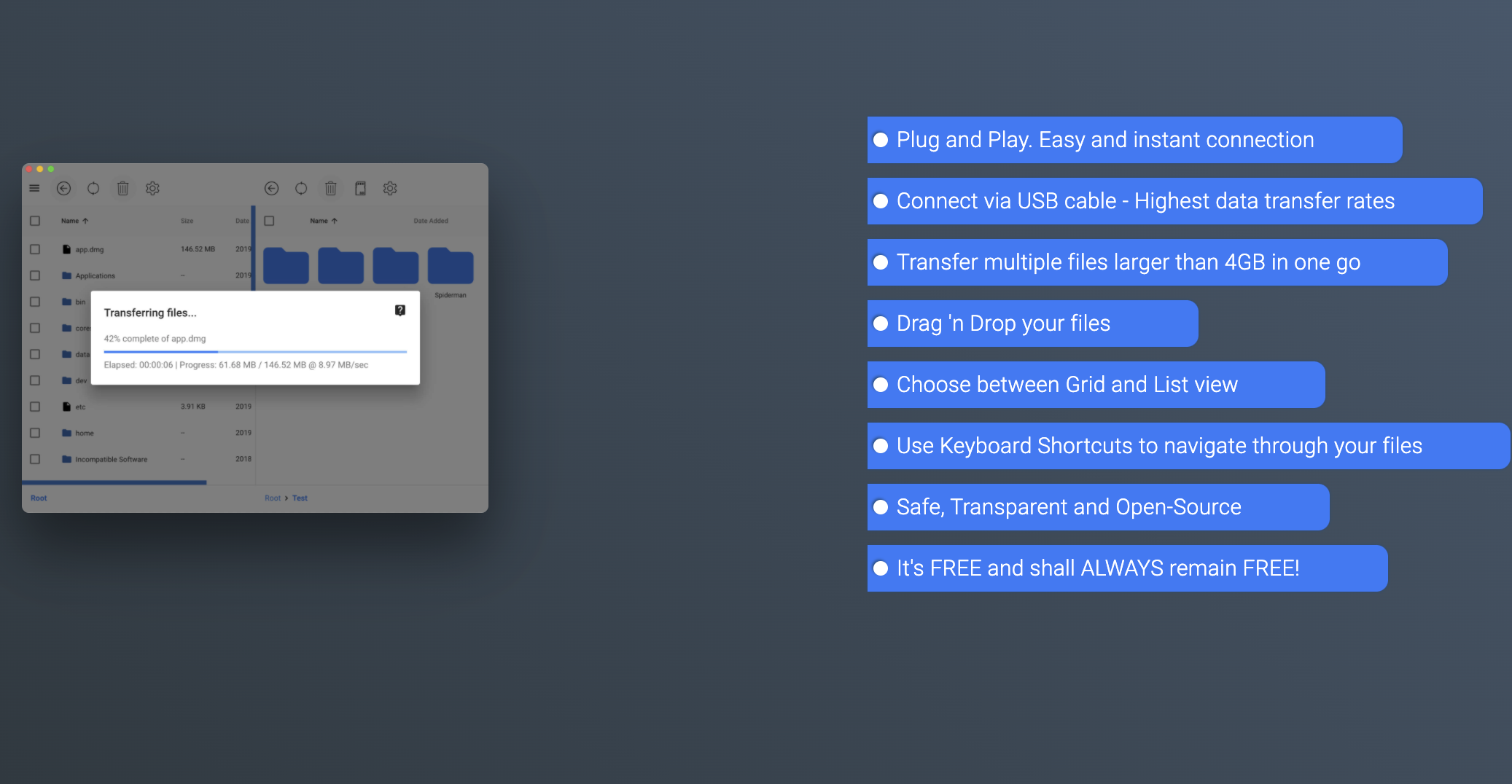 OpenMTP gallery image