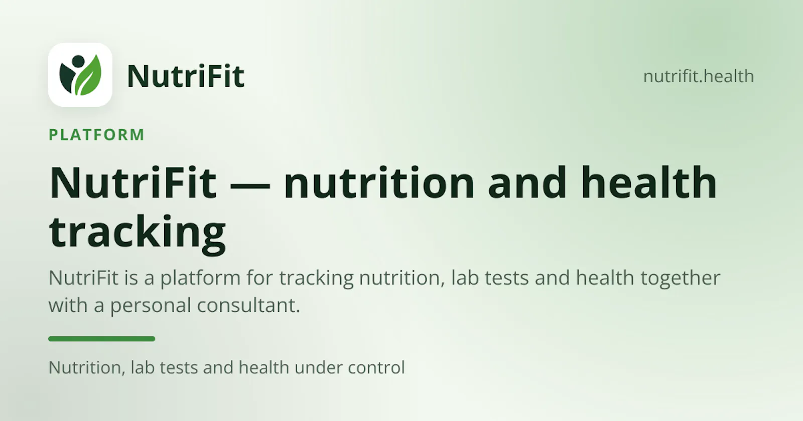 NutriFit screenshot 1