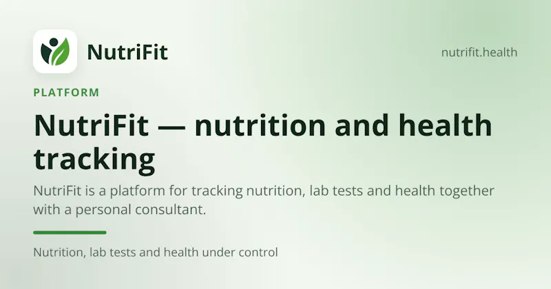 NutriFit screenshot 1