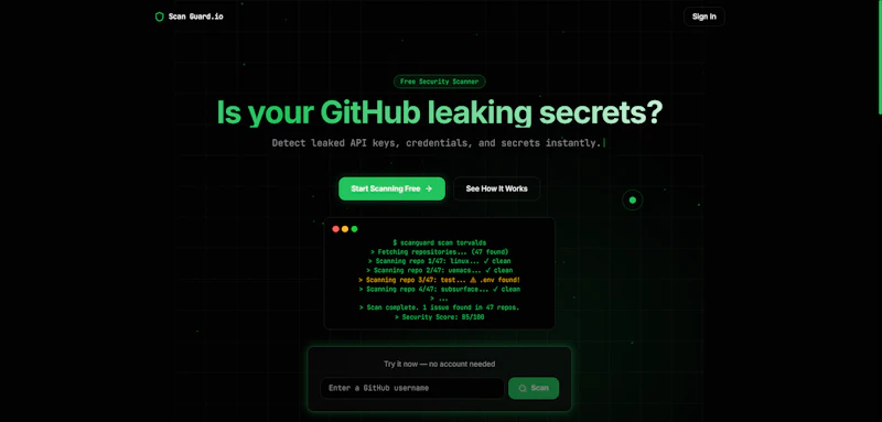 Scan Guard.io screenshot 1