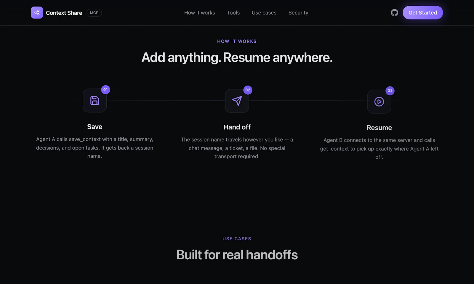 Context Share screenshot 1