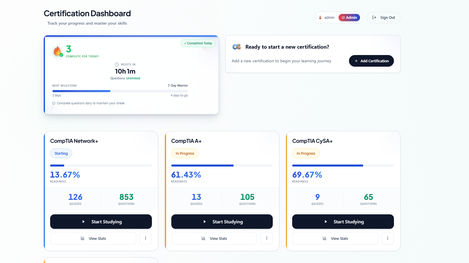 Prep For Certs gallery image