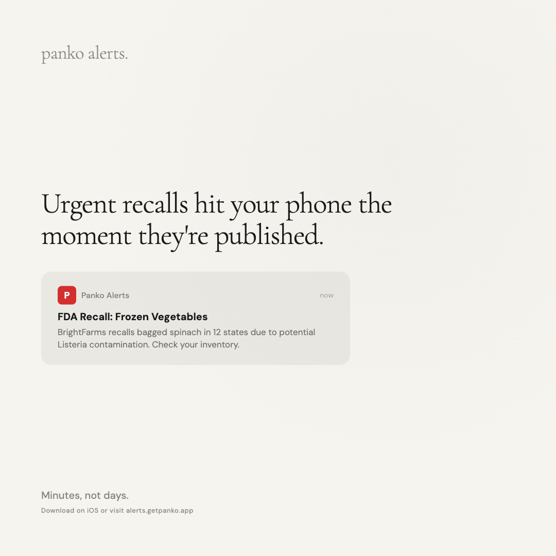 Panko Alerts gallery image