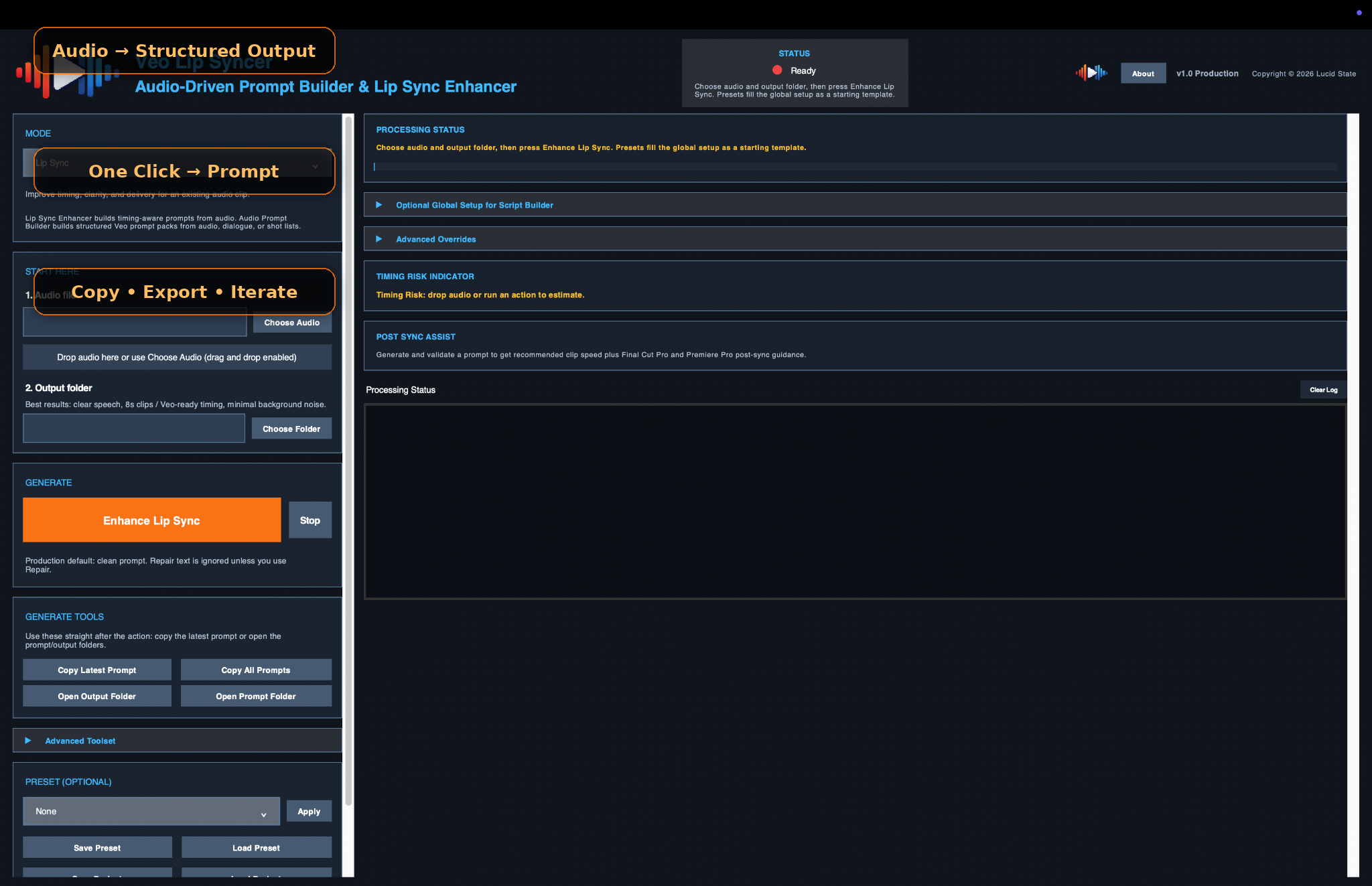 Veo Lip Syncer V1 gallery image