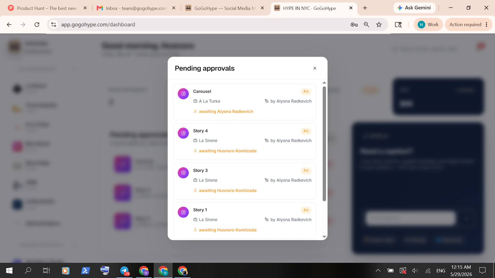 GoGoHype screenshot 3