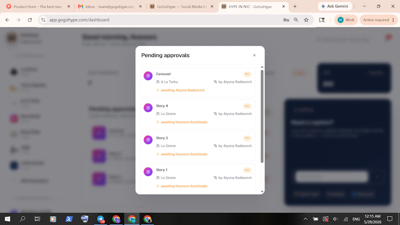 GoGoHype screenshot 3