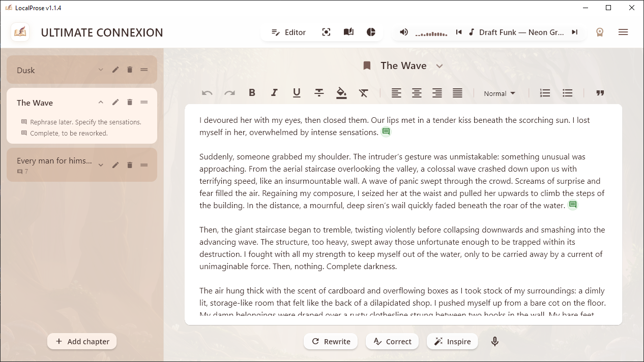 LocalProse - Screenshot 3 showing product features and functionality