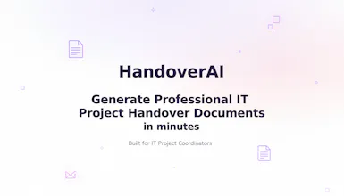 HandoverAI Beta Launch gallery image