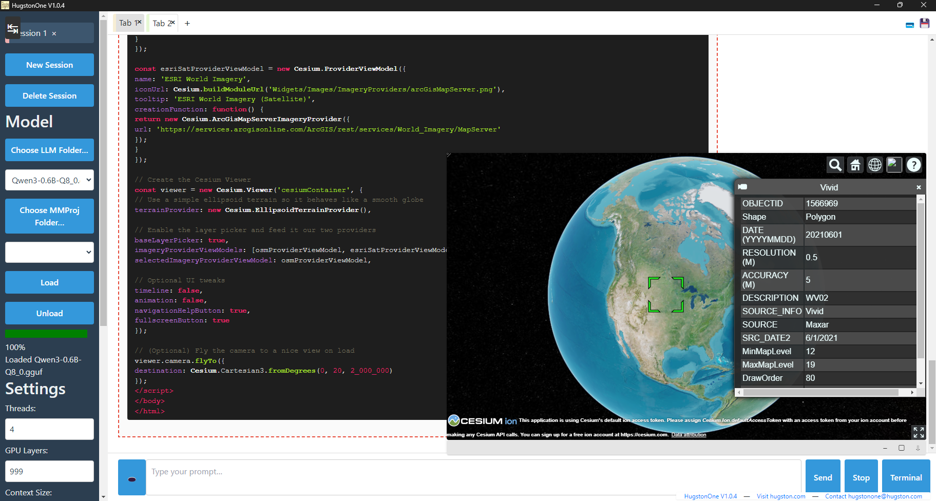 🔥HugstonOne 1.0.4🔥 New version ⭐⭐⭐⭐⭐ gallery image