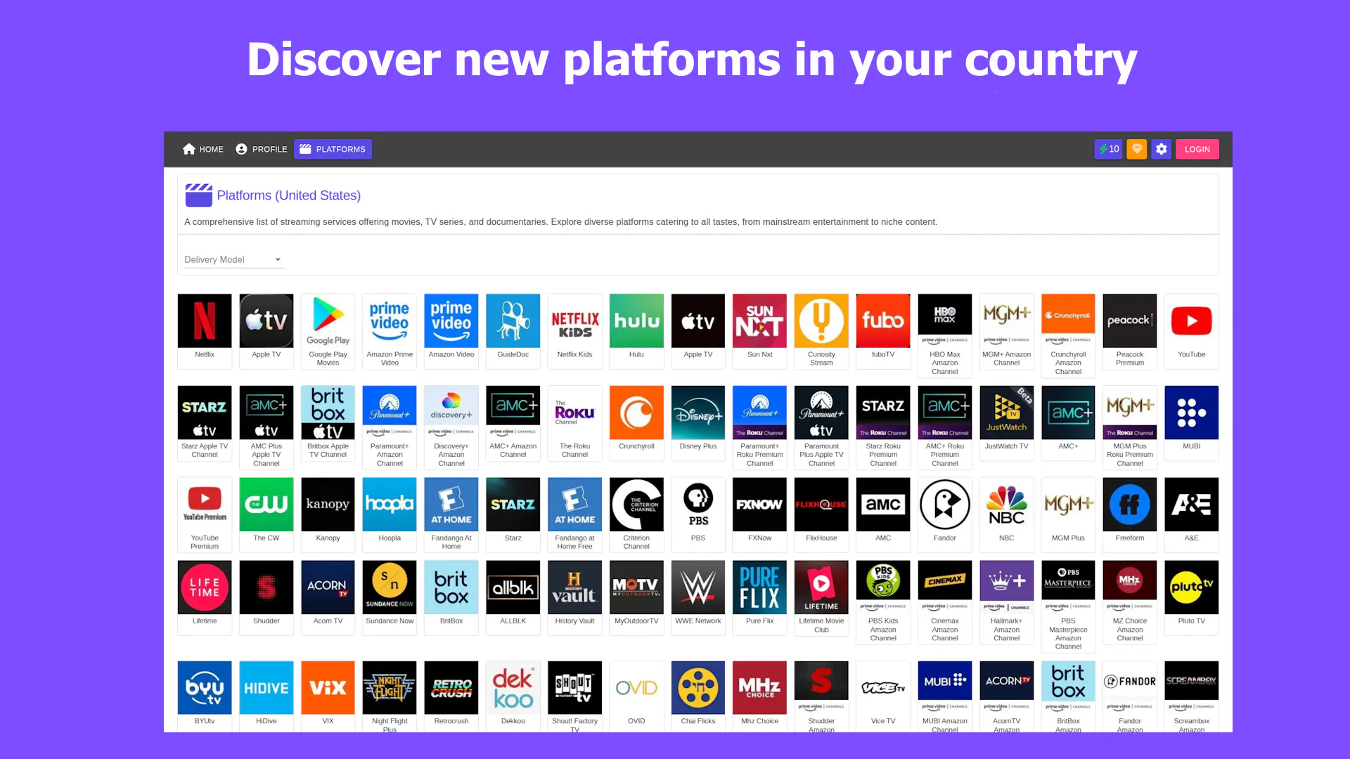 Streaming Discovery gallery image