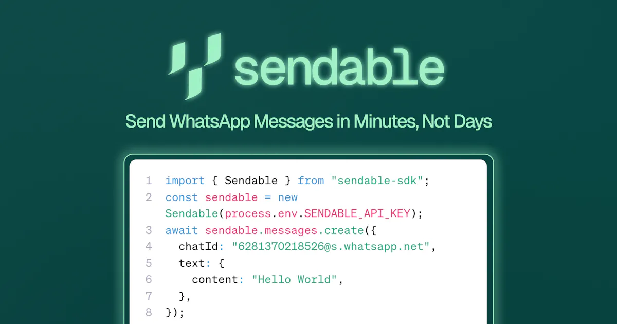 Sendable