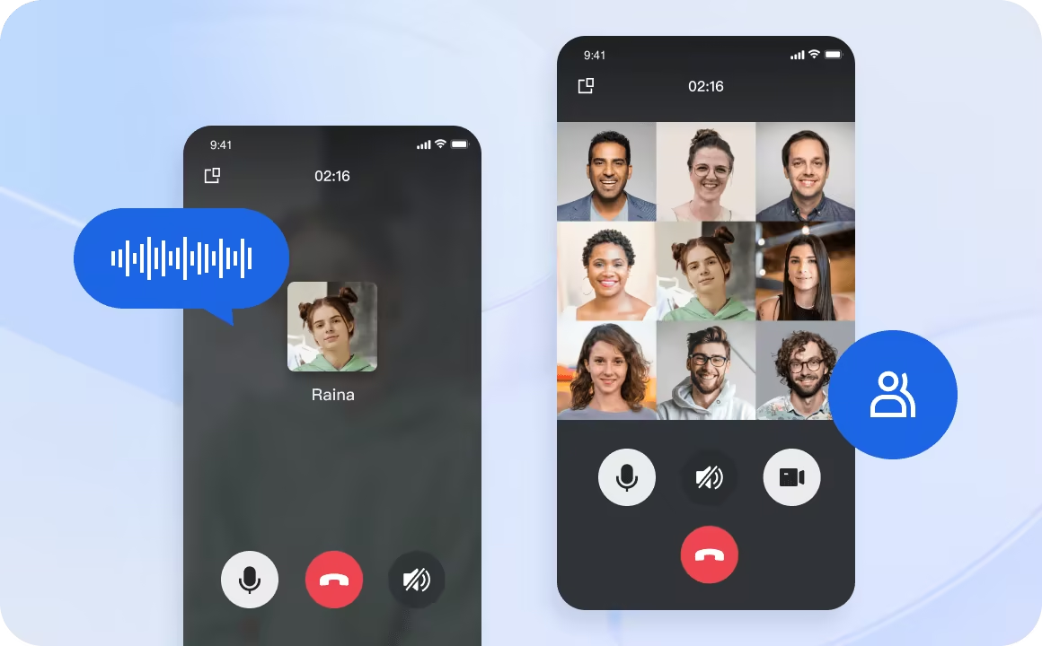 وسائط Tencent RTC Call SDK - دمج الفيديو والصوت بسلاسة بسهولة 7
