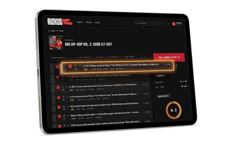 Ruckus Trivia screenshot 1