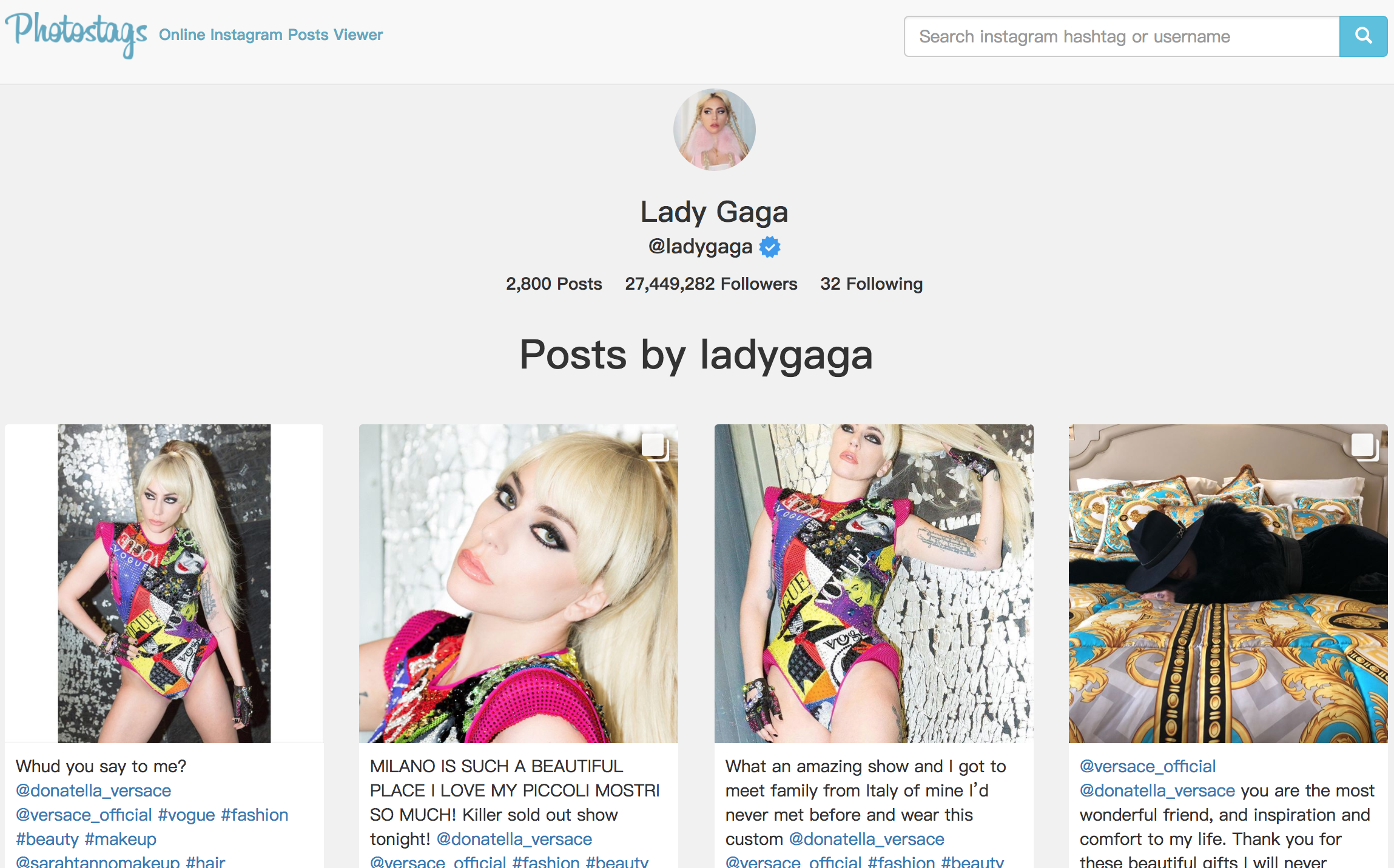 Instagram for Web gallery image