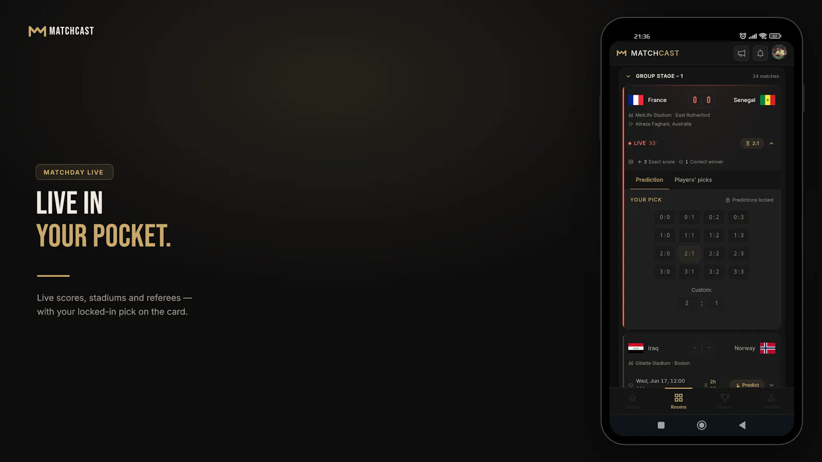Matchcast screenshot 7