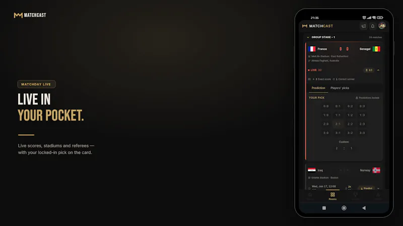 Matchcast screenshot 7