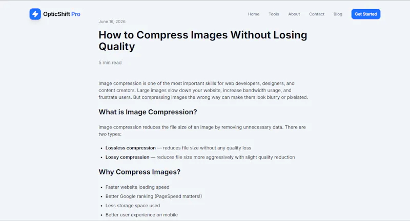 OpticShift Pro screenshot 3