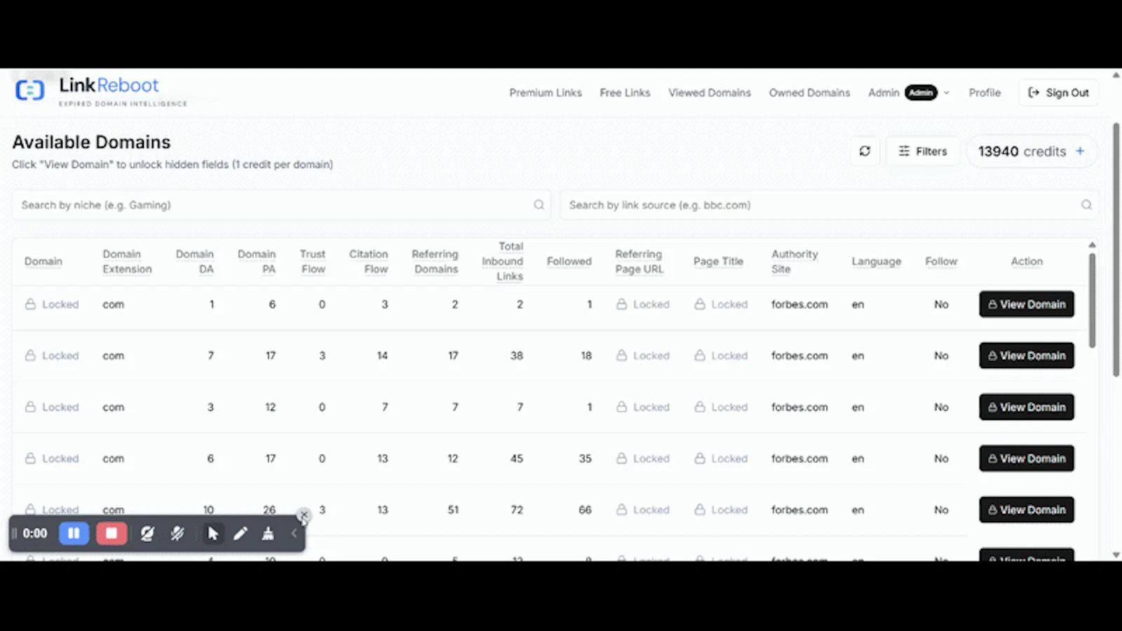 LinkReboot screenshot 2
