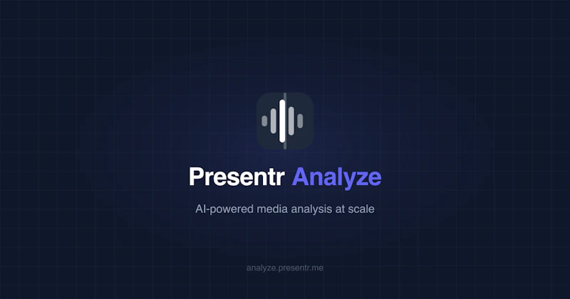 Presentr Analyze screenshot 1