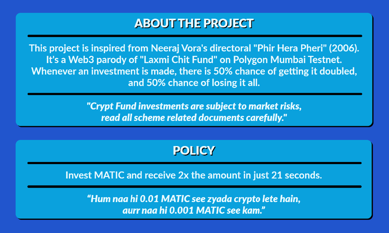 Laxmi Crypt Fund - 21秒Mein Crypto Double media 3