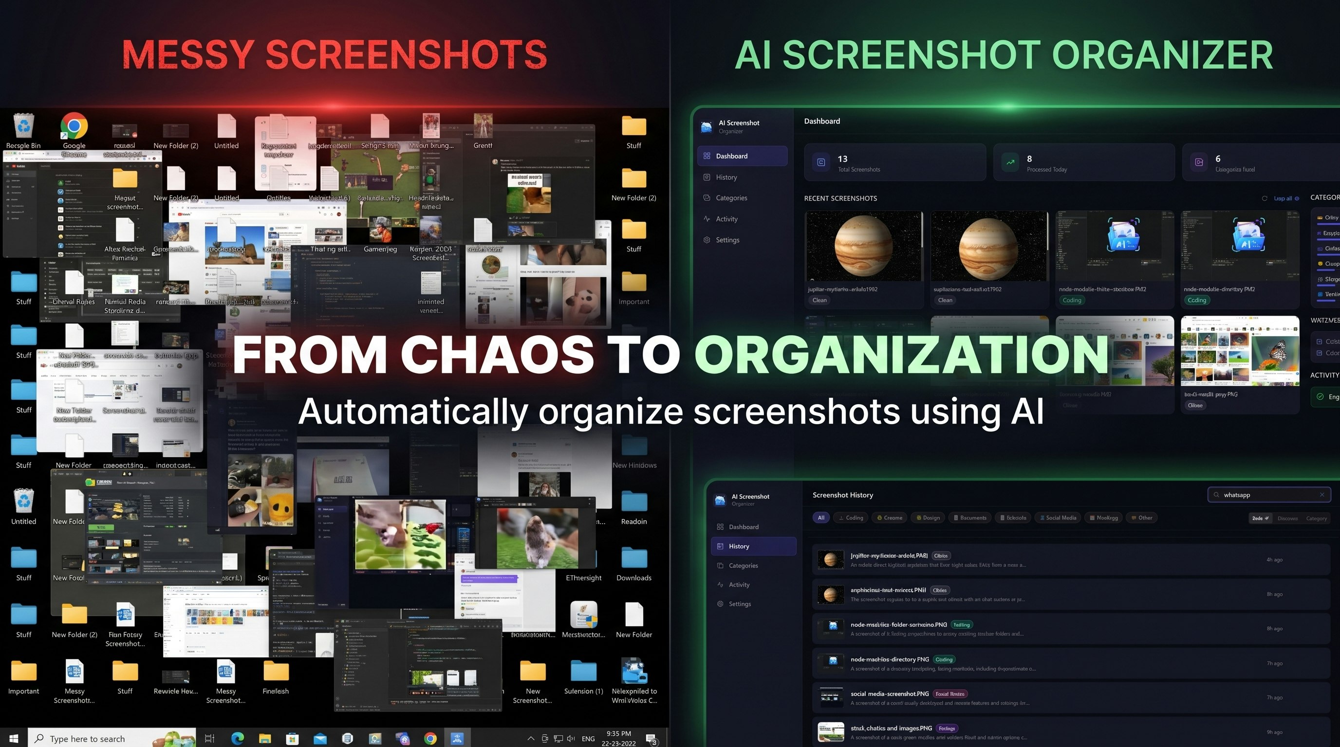 AI Screenshot Organizer gallery image