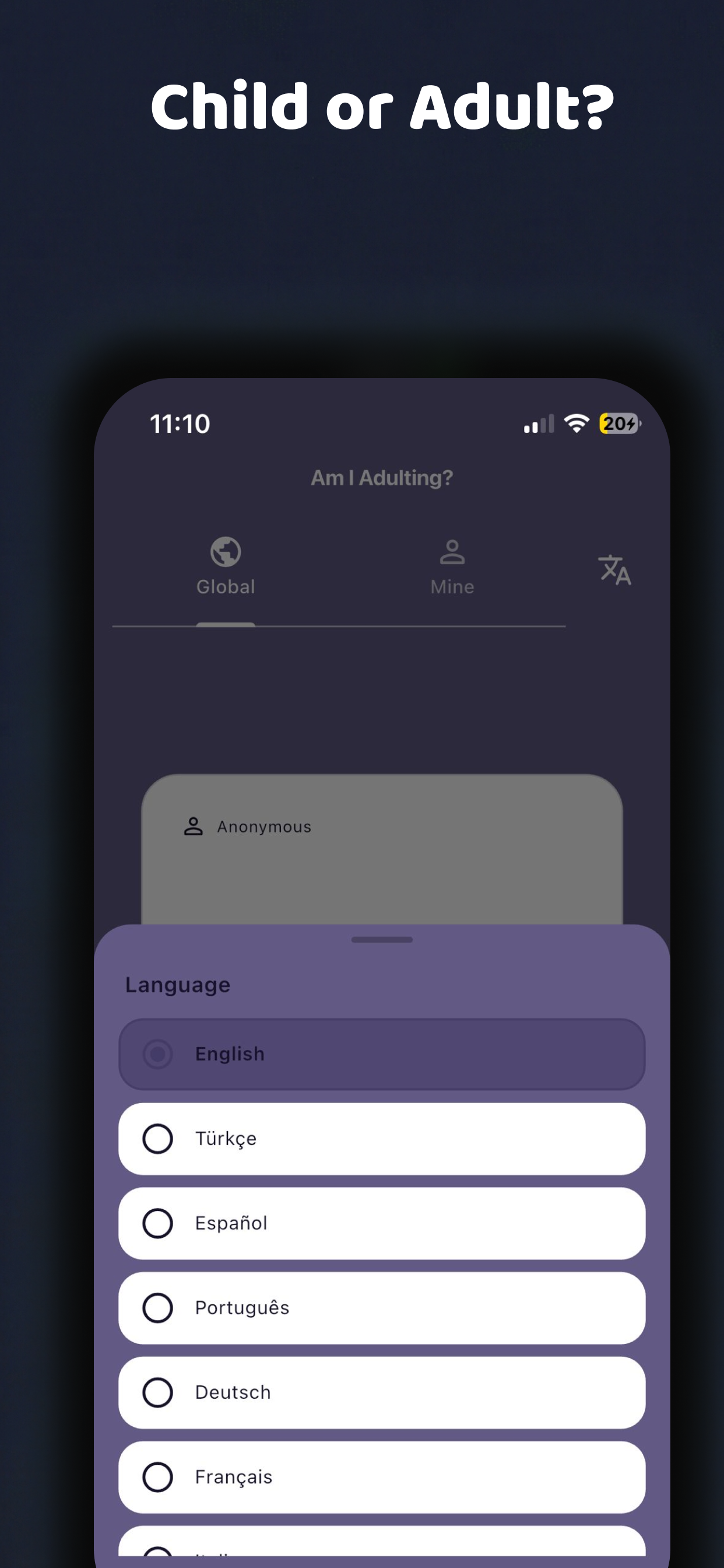  Am I Adulting? - Main product screenshot demonstrating key features and user interface