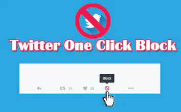 Twitter One Click Block gallery image
