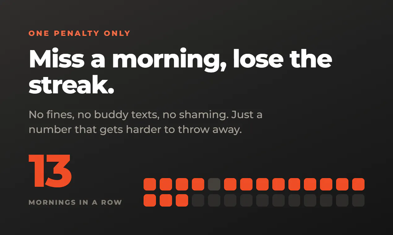 mrning app gallery image