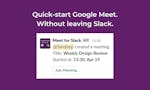Meet for Slack image