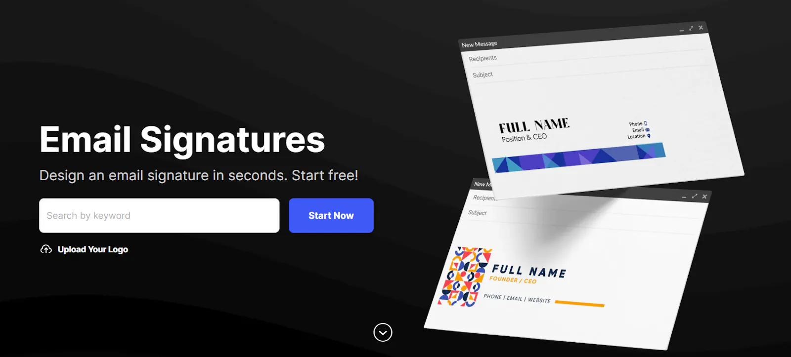 Design.com Email Signatures screenshot 1