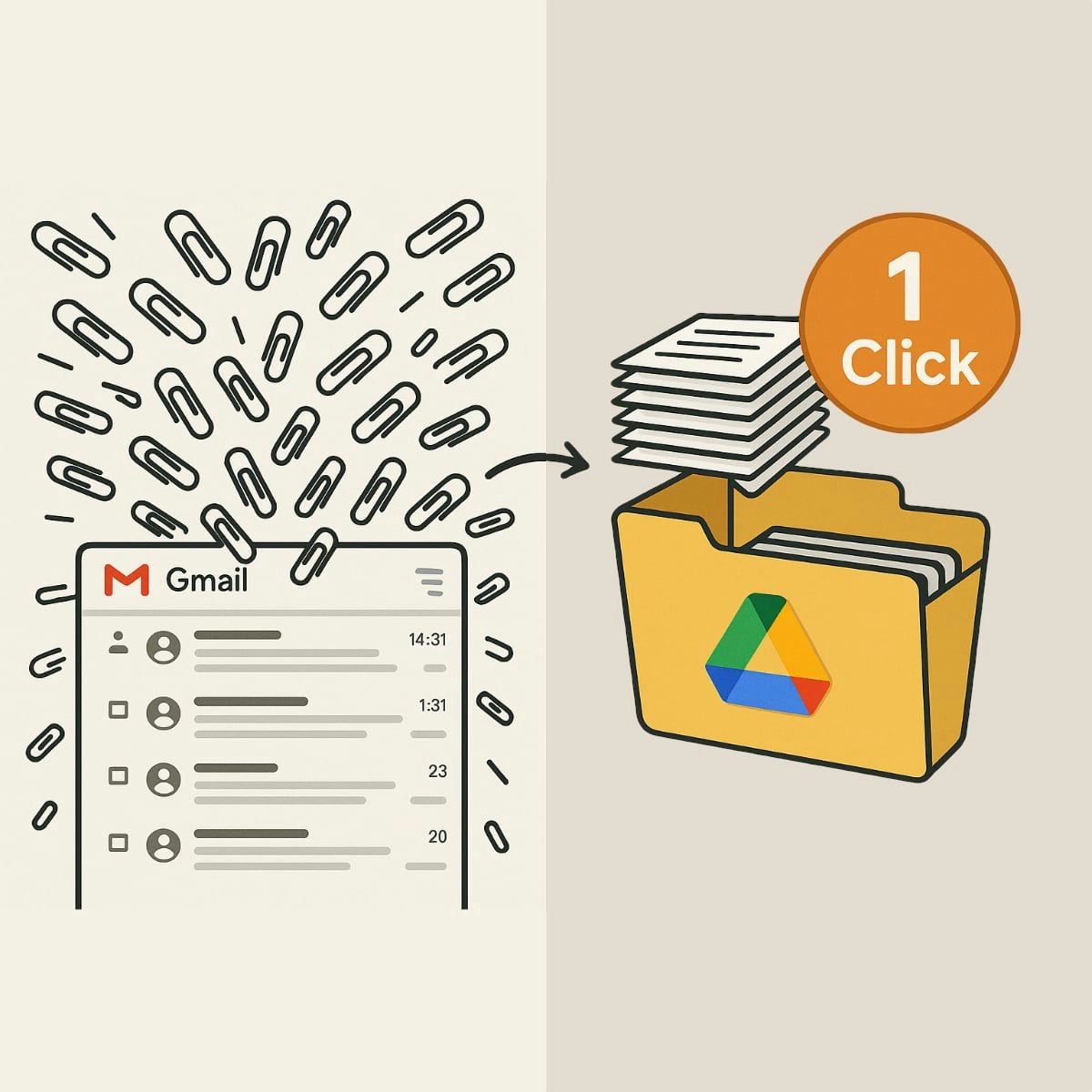 Toplu Gmail eklerini kaydet medya 4