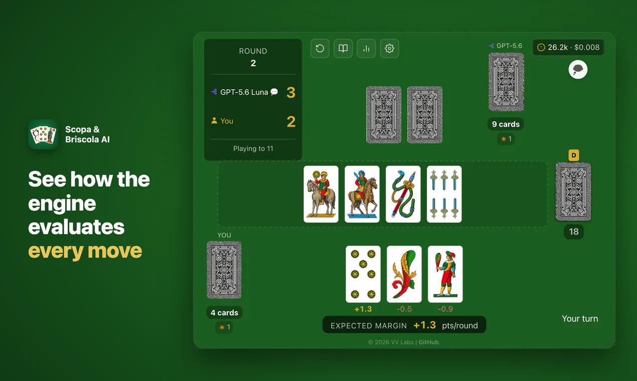 Scopa & Briscola AI gallery image