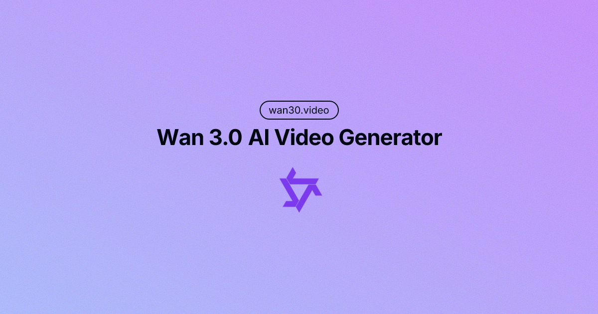Wan 3.0 AI gallery image