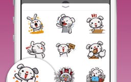 Cute Rabbit Emoji media 3