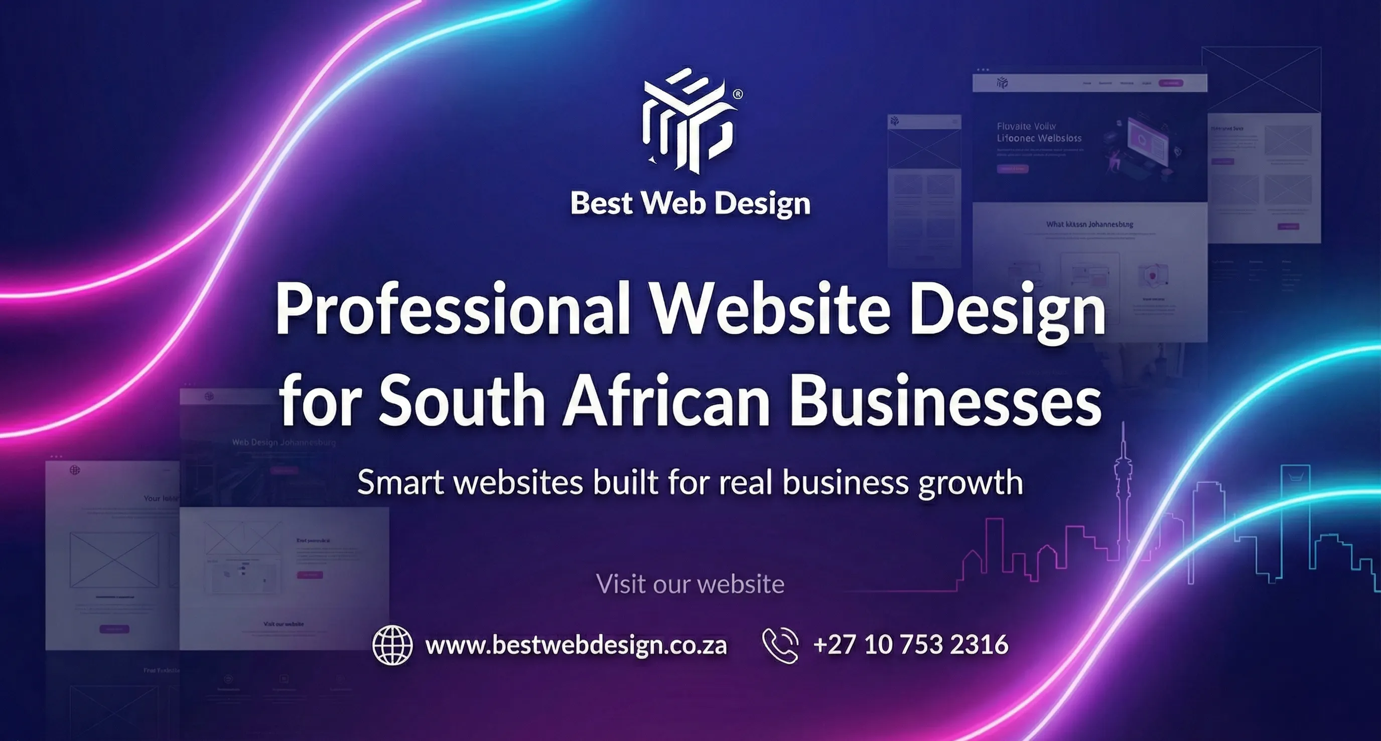 Best Web Design 제품 배너