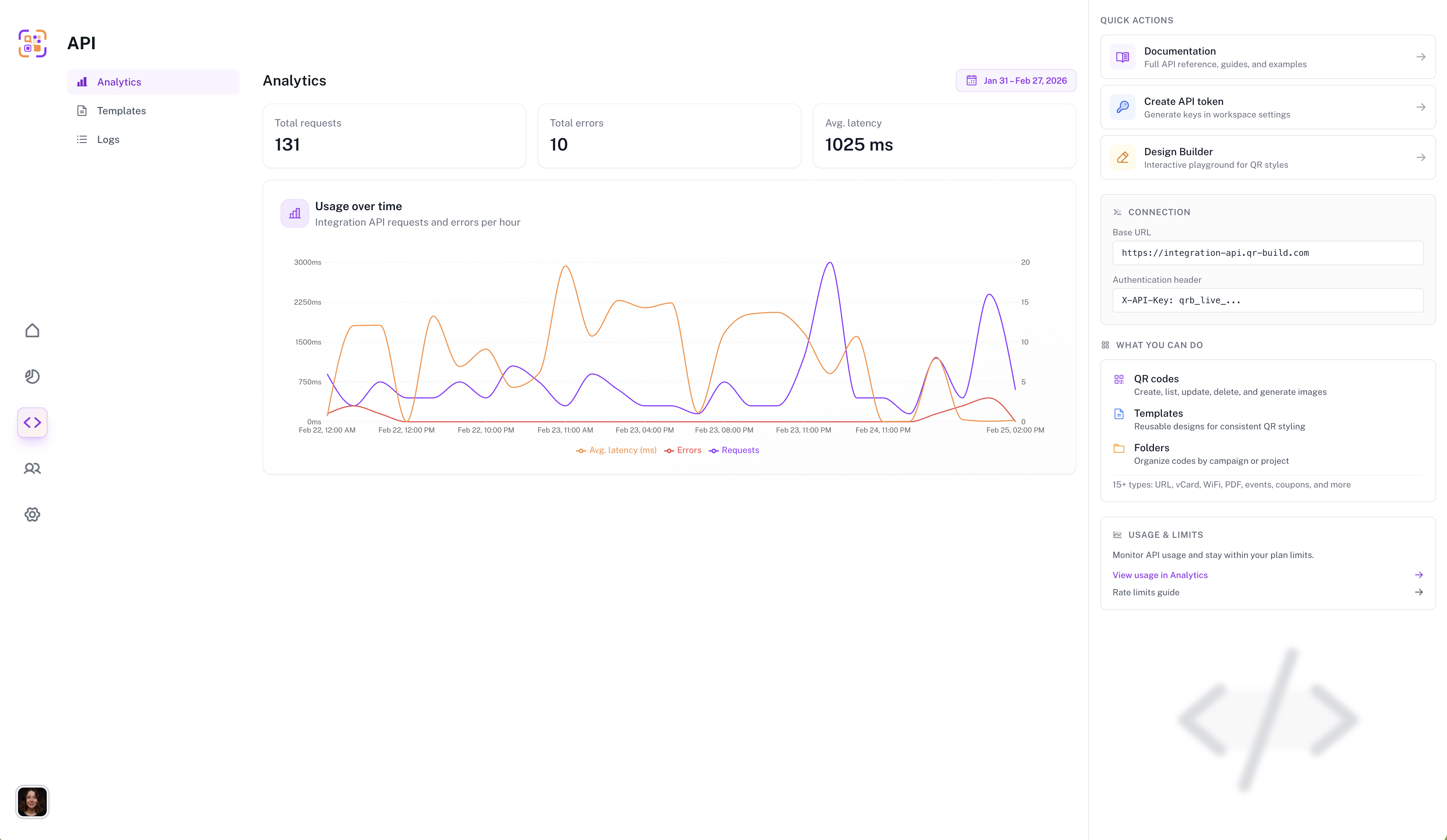 QR Build - QRs for Modern Businesses - Screenshot 5 showing product features and functionality