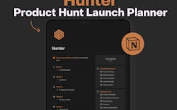 HUNTER: Free Product Hunt Launch Planner media 3