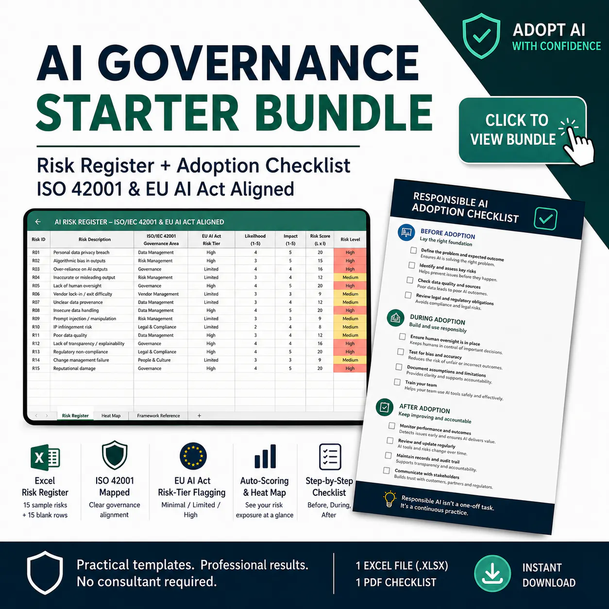 AI Risk Register + Adoption Checklist logo