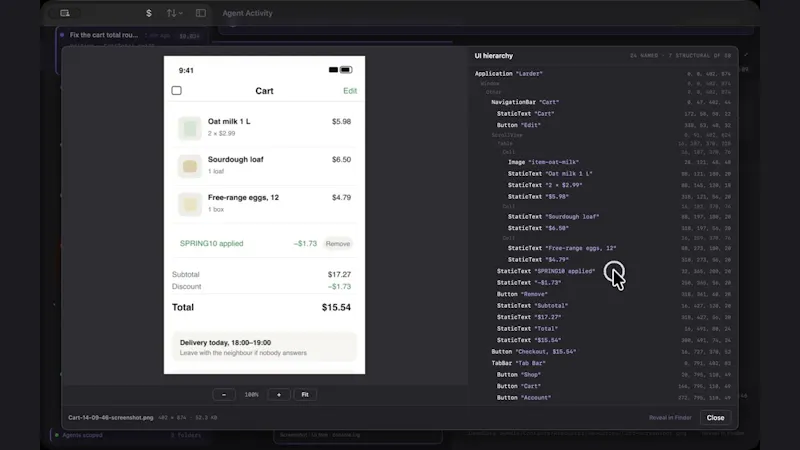 Agent Activity screenshot 1 (video preview)