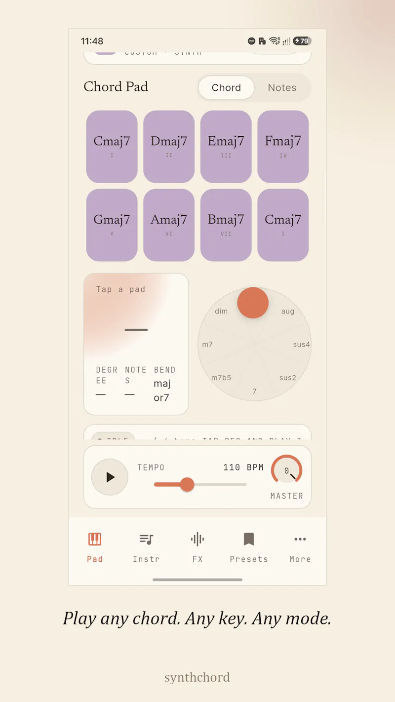 SynthChord screenshot 3