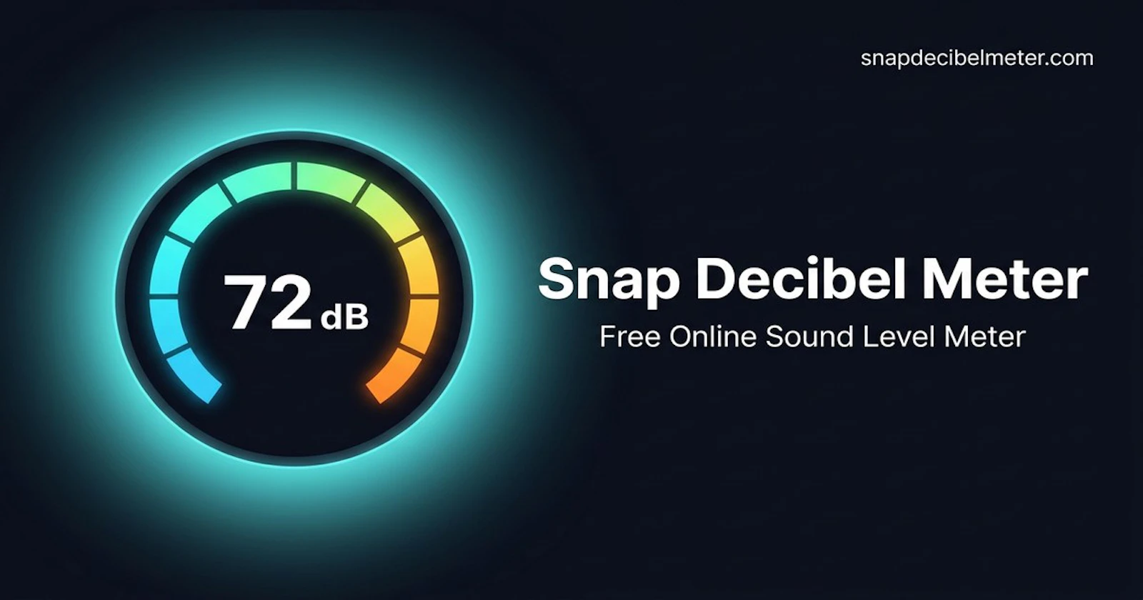 Snap Decibel Meter screenshot 1
