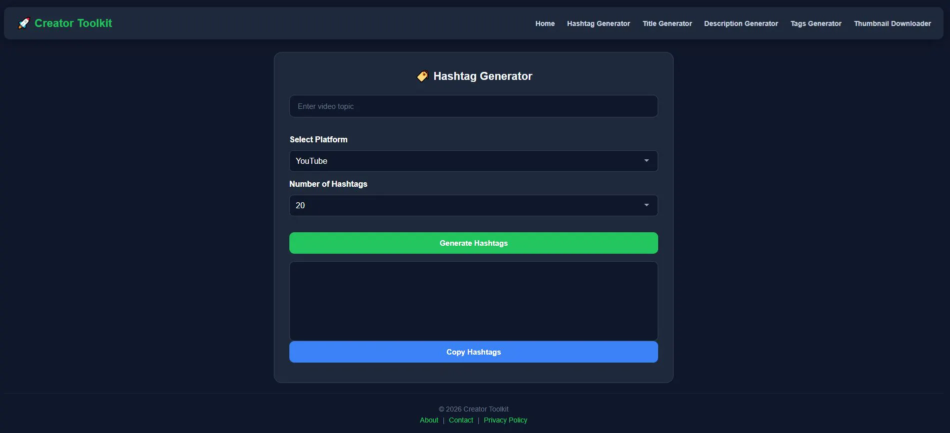 Creator Toolkit gallery image