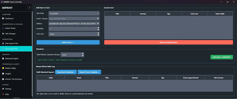 Imprint Core screenshot 4